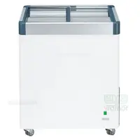 在飛比找momo購物網優惠-【LIEBHERR 利勃】108L 對開玻璃推拉冷凍櫃(EF