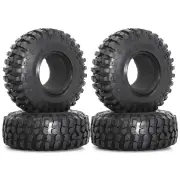 4PCS 1.9 Inches Tyres Tire Skin for 1/10 Rock Crawler Climbing Truck RC Cars Vehicles Models Spare Parts Accessories