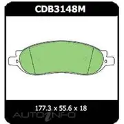 Protex Brake Pads - CDB3148M