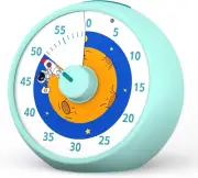 Visual Timer for Kids, 60-Minute Countdown Timer for Classroom, Desk Timer Ki...
