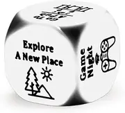 Dating Activities Dice for New Couples Gifts Him and Her Journal Decision Dice for Boyfriend Girlfriend Anniversary Valentines Day Birthday Gifts for Friends New Married Couple Wedding Gift