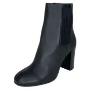 Kenneth Cole New York Womens Ankle Boots 10M Justin Leather Heeled