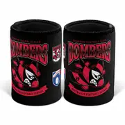 Essendon Bombers AFL Retro Design Beer Can Bottle Cooler Stubby Holder Cosy