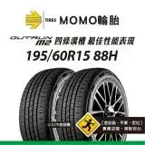 在飛比找遠傳friDay購物優惠-【義大利MOMO輪胎】M2 195/60R15 88H 2入