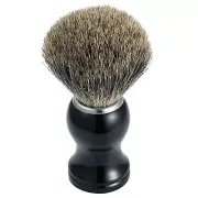 Men's Soft Natural Badger Hair Shaving Brush Beard Mustache Foam Cleansing Brush