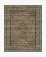 245' x 305' | Machine Washable Runner Rug | Kid & Pet Friendly | Indoor Rug | Rowan Stone & Soft Clay Rug | Ruggable