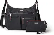 [Baggallini] New Classic Heritage Anywhere Large Hobo with RFID Phone Wristlet