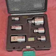 SOCKET REDUCERS - ADAPTORS 6pc SET Cr-V IN PL BOX- BRAND NEW.
