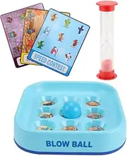 HEALSOPTHY 1 Set Floating Ball Blowing for Educational Interactive Game to Enhance Breath Control Parent Interaction Random Color Balls Included Random Color