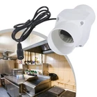 Quiet Extractors Fan with Metal Inlines Pipe Fan for Home Office