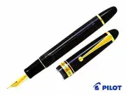 Pilot NAMIKI Custom 823 Fountain Pen Clear Black 14K Plunger Bold New from Japan