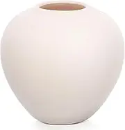 HOLIDYOYO Ceramic Vase Rustic Decorative Art Vase for Table Bookshelf for Home Office Shop Decor Flower Arrangement Container