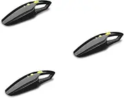 Alipis 3 pcs Car Vacuum Cleaner Handheld for Wet Dry Cleaning Compact Design with Detachable Hepa Filter Cord for Pet Hair Liquid Cleanup Vehicles