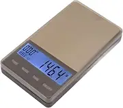 0.1g to 1000g Sensitive Accurate Digital Pocket Coffee Scale, Small Coffee Scale with Timer Tare Function, LCD Stainless Steel Pocket Food Scale Drip Tray Pulling Scale