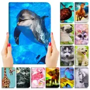 Animal Flip Case Cover for iPad 5 6 7 8 9 Pro 11 Mini Air 4 9.7 10.2 10.9