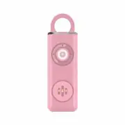 Rechargable Personal Safety Alarm for Women Night Running Runners Strobe Lights Flashing Gift TypeC Power COL Pink