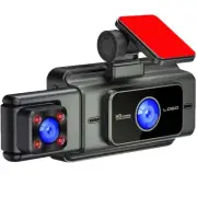 3 Lens Car DVR Dash Cam Video Recorder Camera 170° WiFi Night Vision G-sensor (for: Audi)