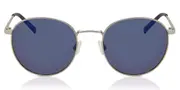 Nautica N100SP 040 Men's Sunglasses Silver Size 51
