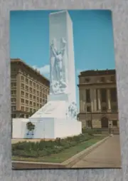 Vintage Postcard: Alamo Cenotaph, San Antonio, Texas