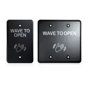 BEA 10MS31U Magic Switch® Universal Kit Single gang & Double Gang Plates BLACK