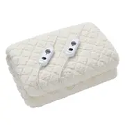Dreamaker Pinsonic Quilted Sherpa Fleece Electric Blanket [King]