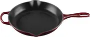 Le Creuset Enameled Cast Iron Signature Iron Handle Skillet, 10.25", Rhone'