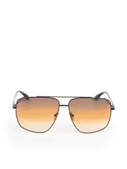 Black Metal Gradient Sunglasses