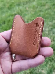 ST DUPONT Maxijet Lighter Case Sleeve Light Brown