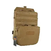 Tactical MOLLE Hydration Pack for 3L Hydration Water Bladder Coyote Brown