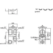 Nissens 999444 A/C Expansion Valve For Select 06-20 Lexus Scion Toyota Models (for: Toyota)