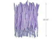 10 Pieces - Lavender Goose Pointers Long Primaries Wing Feathers Costume Angel