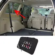 Rear Trunk Left Side Window Storage Bag For Mitsubishi Pajero 2007-2020