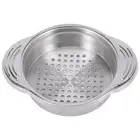 Stainless Steel Food Can Strainer Sieve Tuna Lid Oil Drainer Remover,1808