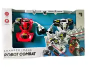 Sharper Image® Robot Combat Remote Control Robot Fighting Set, 4pcs -RedAndWhite