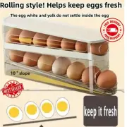 Compact Egg Keeper Box – Space-Saving Durable Battery-Free Refrigerator Storage