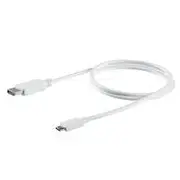 StarTech 3 ft / 1m USB C to DisplayPort Cable, 4K 60Hz, White - CDP2DPMM1MW