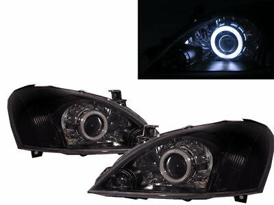 Sunny M1 2003-2006 Sedan 4D CCFL Projector Headlight Black ASIA for NISSAN RHD