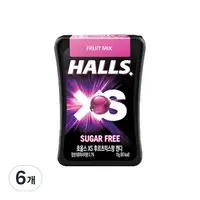 在飛比找Coupang 酷澎優惠-HALLS XS XS無糖迷你薄荷糖 綜合水果口味