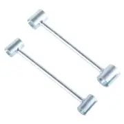 2Pcs Hinges Gaps Adjusting Wrench Door Hinge Repair Spanner Hand Tool Adjustable
