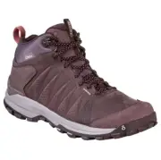 Oboz Sypes Mid Leather B-DRY Women's Hiking Boots Peppercorn 77102