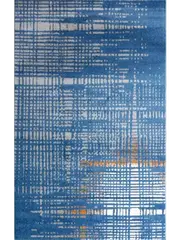 Axis Abstract Cobalt
