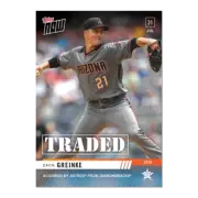 2019 Topps NOW Zack Greinke TRADED #610 ~ Houston Astros