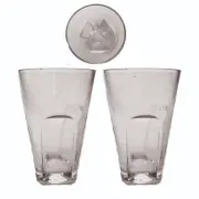 JAMESON IRISH WHISKEY 2 x Embossed Glasses 350ml BNWOB MAN CAVE Ireland