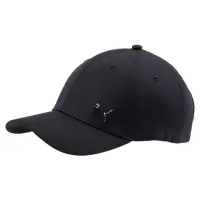 在飛比找momo購物網優惠-【PUMA】帽子 棒球帽 老帽 黑 02126901