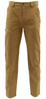 Simms Fishing Men's Guide Pant Dk Bronze Large 36-38” Waist New wTags Quick Dry