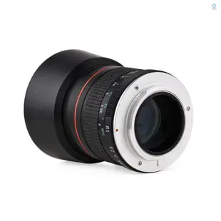 Andoer 85mm F1.8 中號遠攝鏡頭全畫幅人像鏡頭手動對焦EF卡口適用於佳能EOS Rebel T8i T7i
