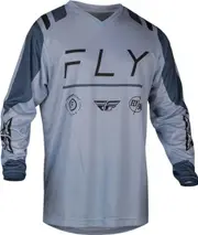 Fly Racing F-16 2024 Motocross Jersey, grey, Size XL for Men