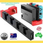 Charger Station Stand 4 in 1 For Nintendo Switch Joy-Con With Led Indication