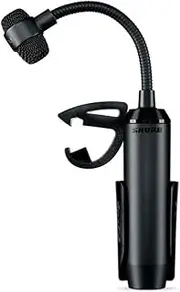 Shure PGA98D-XLR Cardioid Condenser Gooseneck Drum Microphone with AP98DM Drum Mount