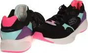 Skechers Meridian - No Worries Womens Sneaker Black / Multi US Size 11